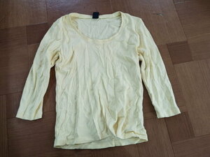 GAP　ギャップ　長袖　カットソー　XSサイズ　USED　25