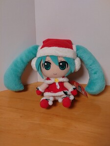 (未使用品)グッスマくじ LAST賞 初音ミク サンタVer. ねんどろいどぷらすぬいぐるみシリーズ 