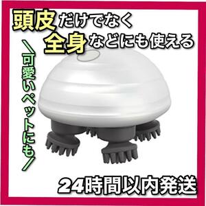 電動頭皮ブラシ 磁気式充電 IPX7防水 軽量 電動ブラシ シリコン製ブラシ