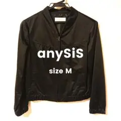 【美品】anysis 黒 ジャケット 2号 Mサイズ