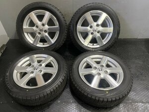 【BS BLIZZAK VRX 155/65R14】スタッドレス【HONDA N-ONE 純正ホイール 14インチ 4.5J4HPCD100+40】バリ溝 N-BOX/N-WGN流用可　(VTI943)