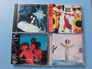 中古ＣＤ◎ドリームズ・カム・トゥルー　４枚まとめて（The Swinging Ster・ＭＡＧＩＣ・LOVE UNLIMITED・the Monster）◎