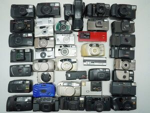 ★フイルムカメラなど★PENTAX/OLYMPUS/RICOH/FUJIFILM/MINOLTA/Canon/KONICA/ 等 計:40点まとめ【ジャンク品】31234