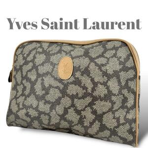 美品　Yves Saint Laurent セカンドバッグ　クラッチ　ポーチ イブサンローラン