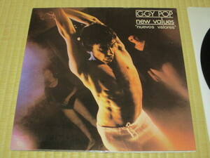 美盤 IGGY POP イギー・ポップ New Values Nuevos Valores ニュー・ヴァリューズ スペイン LP 再プレス ストゥージズ THE STOOGES 