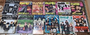 ロック バンド パンク　平成　音楽雑誌　BANDやろうぜ　ロッキンf　ロッキングオンジャパン　BPASS　　GiGS