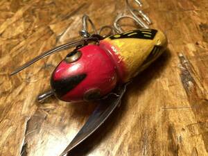 Heddon Crazy Crawler YRH Zinc eyes