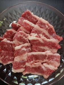 鹿児島県産黒毛和牛【カッパ焼肉】　2460 g（5p）