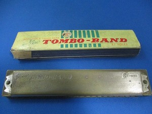 ◆TOMBO-BAND Dragon-fly Harmonica 21TONES ハーモニカ 古そう？ 状態悪いです tm2301-10-3