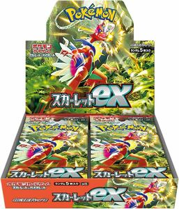 【1円】【未開封】【シュリンク付き】ポケモンカードゲーム スカーレット&バイオレット 拡張パック スカーレットex BOX 