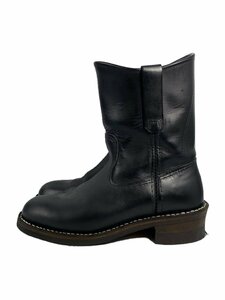 RED WING◆エンジニアブーツ/-/BLK/レザー/8169