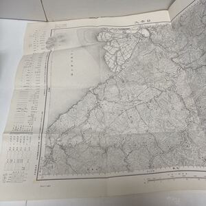 古地図 地形図 五万分之一 地理調査所 昭和26年応急修正 昭和29年発行 日奈久 熊本県 八代湾 不知火海