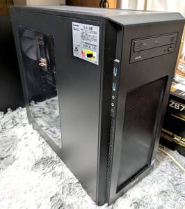 中古ゲーミングPC BTO Frontier Windows10 Core i7-8700 GeForceRTX2060super Memory32GB ストレージ M.2SSD 500G+2.5インチSSD 500G