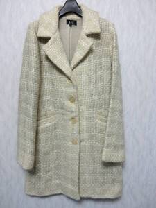 アーペーセー A.P.C. ウール コート ベージュ レディース M 　kn2266