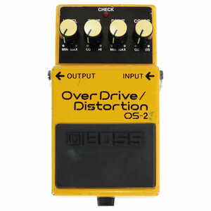 【中古】オーバードライブ ディストーション エフェクター BOSS OS-2 OverDrive Distortion ギターエフェクター