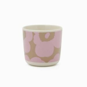 marimekko マリメッコ ラテマグ 新品 UNIKKO ウニッコ ピンク×ベージュ