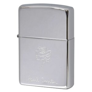 絶版/ヴィンテージ Zippo ジッポー 中古 2002年製造ZIPPO Paul Smith Rose 薔薇 [S]ほぼ新品同様