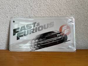 ☆新品未使用♪ ＨＷ ホットウィール ワイルドスピード インテリアプレート非売品 ＦＡＳＴ＆ＦＵＲＩＯＵＳ ナンバープレート　ヤマダ