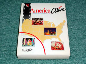 珍品 America Alive for Macintosh Bringing the Experience to Life GUIDisc SERIES MediAlive 激レア