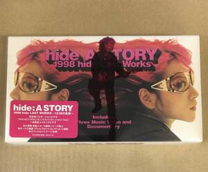 VHS hide A STORY 1998 hide Last Works 〜121日の軌跡〜 …h-2725 MVVH-14 ビデオ X Japan エックス ヒデ