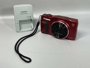 美品 Canon デジタルカメラ PowerShot SX710 HS レッド 光学30倍ズーム PSSX710HS(RE)　動作確認済み. 充電器付き