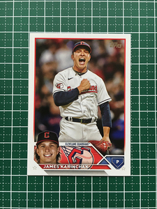 ★TOPPS MLB 2023 UPDATE #US239 JAMES KARINCHAK［CLEVELAND GUARDIANS］ベースカード「BASE」★