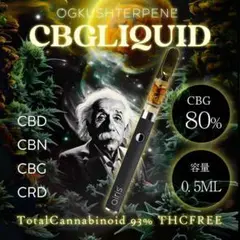 CBG 80% 0.5ml OGKUSH VAPEペンセット cbd