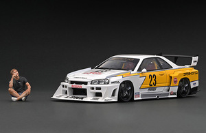 WEB限定 IG 1/18 ignition model LB-WORKS スーパーシルエット R34 GT-R 2704 ニッサン スカイライン イグニッションモデル ミニカー 日産 