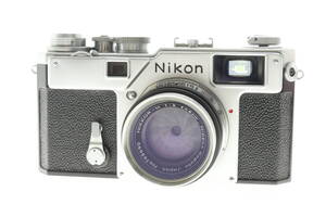 VMPD6-1214-15 Nikon ニコン フォルムカメラ レンズ NIKKOR-H 1:2 f=5cm マニュアルフォーカス フード付き 動作未確認 ジャンク