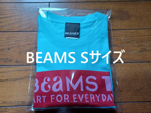 BEAMS　Tシャツ　Sサイズ(肩幅41cm)　水色　送230円可能　使用感少ない