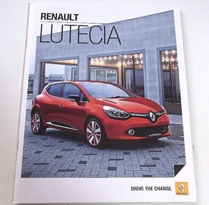 ★☆外車カタログ【RENAULT・LUTECIA●ルノー・ルーテシア】2015年☆★