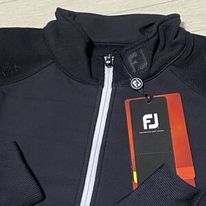 新品★FootJoy フットジョイ THERMAL 保温 フルジップ ハイブリッド セータージャケット/ブラック/サイズL