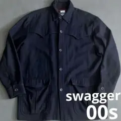 希少◎00s swagger ウールJKT　vintage 平本ジョニー