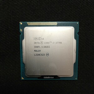 インテルCore i7 3770k付属品なし