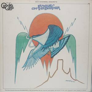 レア4chクアドラ盤 米ASYLUMオリジLP！Eagles / On The Border 1974年 EQ-1004 Tom Waits Ol