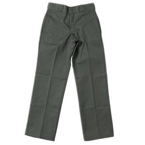 送料無料 新品 ディッキーズ ワークパンツ チノパン パンツ DICKIES 874 オリーブグリーン ウエスト34 レングス32