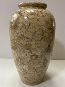 T.136・石材花瓶.壺(石インテリア、置物)