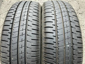 バリ溝 165/55R15 2本 BS 2021年製 バリ溝 格安 夏タイヤ 軽自動車のインチアップに 手渡し可 札幌市白石区 N1250-2