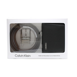 カルバンクライン CALVIN KLEIN ベルト＆二つ折り財布セット 41CK240002 メンズ ブラック CK