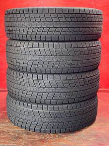 225/60/R18 100Q DUNLOP WINTERMAXX SJ8+ 製造年2022, 4本 80% バリ山 美品 *407