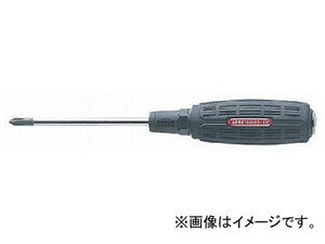 アネックス/ANEX スリットドライバー 貫通タイプ No.7030 レッド (+)1×100 JAN：4962485410223