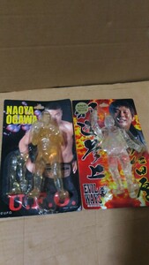 未開封　大仁田厚 小川直也 キャラプロ FMW UFO プロレスフィギュア クリスタルタイプ