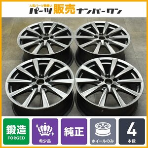 【1円～】【鍛造 BBS製】レクサス IS-F 純正 オプション 19in 8J +45 9J +55 PCD114.3 4本 LEXUS RC F マークX カムリ マジェスタ