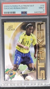 PSA9 2003 FUTERA PLATINUM W/F RONALDINHO ロナウジーニョ