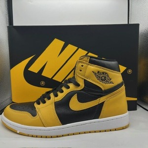 NIKE 21aw AIR JORDAN 1 RETRO HIGH OG POLLEN 28.5cm 555088-701 ナイキ エアジョーダン1 レトロハイポレン スニーカー