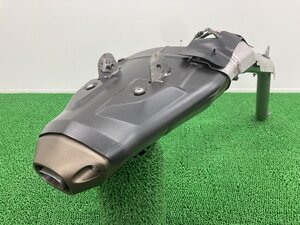 ZX-6R サイレンサーマフラー K490 カワサキ 純正 中古 バイク 部品 ZX636C ヒートガード コケキズ無し 品薄 希少品 車検 Genuine