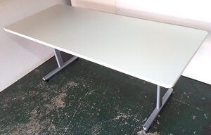 ★ 94405 JOINTEX ミーティングテーブル KS-1875W 180 x 75 x 70cm 法人様用 個人宅配送不可 支店止 引取 ★