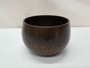 ◆新品◆手打ち 大徳寺リン 5寸◆直径15cm　大徳寺りん　おりん　馨子　磬子　丸金台　法事　法要　仏壇　仏具　寺院仏具