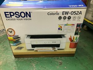 07-22-634 ★AH 未使用品　エプソン EPSON EW-052A インクジェット複合機 カラリオ プリンター