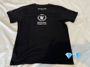 ◆美品◆マイケルコース MICHAEL KORS チャリティ 半袖Tシャツ WFP ブラック XS